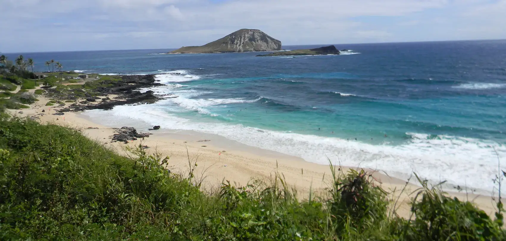 A photo of Makapuʻu Beach on Oahu, Hawaii